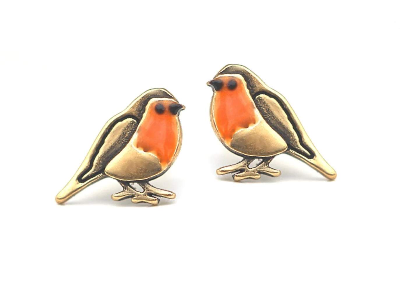Rotkehlchen Ohrstecker