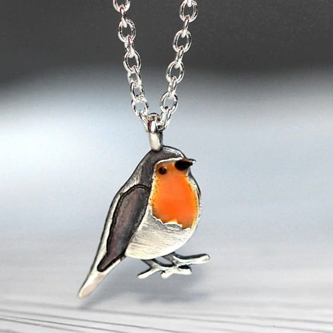 Rotkehlchen Schmuckset