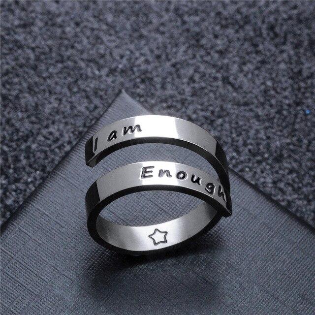 I am Enough Ring