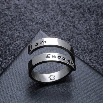 I am Enough Ring